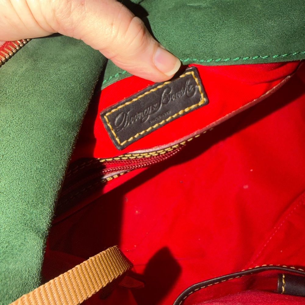 Dooney & Bourke Florentine Medium-Chestnut and wallet - Picture 8 of 16